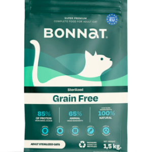 bonnat grain free feline sterilized 1.5k