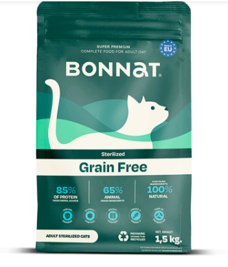 bonnat grain free feline sterilized 1.5k bonnat grain free feline sterilized 1.5k