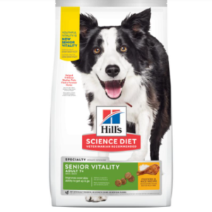 hill's sd senior vitality alimento saludable perro senior sabor pollo 12.5 libras